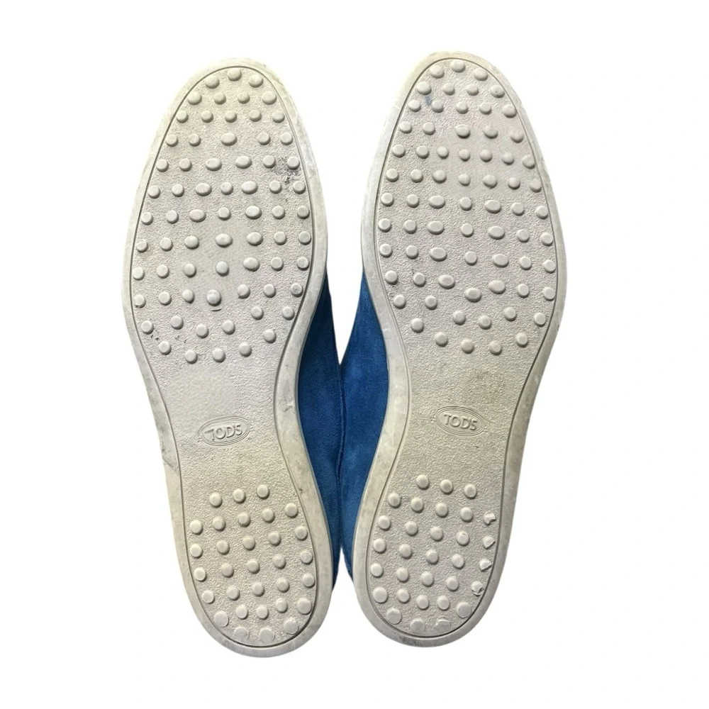 🔥 Tod’s Blue Suede‎ Desert Chukka Boots – Men’s 7.5 (US 8–8.5 Fit)